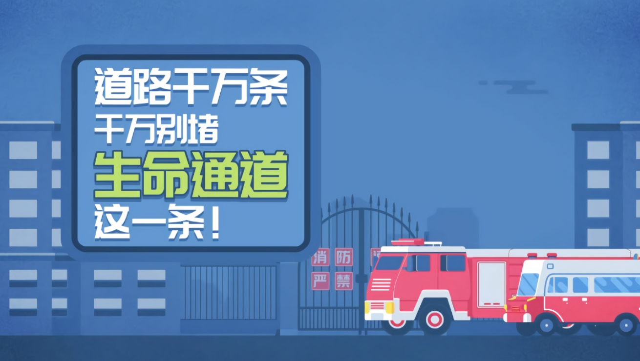 消防車道效果圖