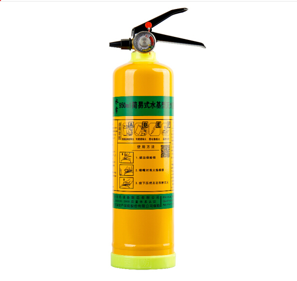 優(yōu)導(dǎo)仕 950ml水基滅火器 低溫防凍 家用車用商用 水基型消防 汽車小型水霧型滅火器