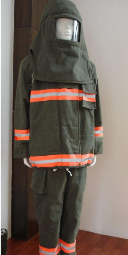 消防避火服效果圖
