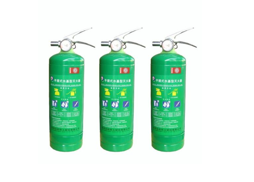 水基滅火器效果圖
